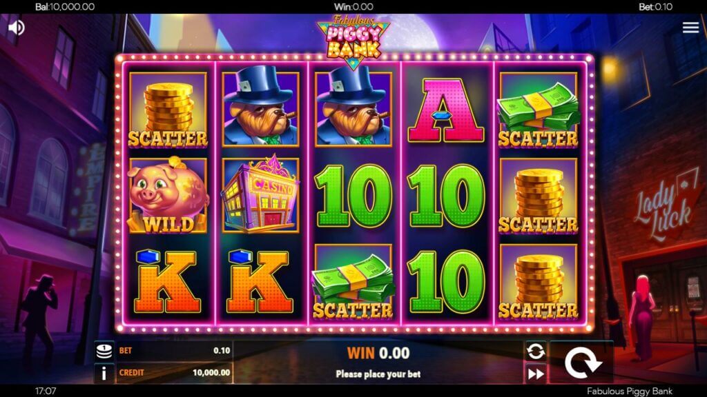 Piggy Bank โ main hero banner at Casino Regina Casino