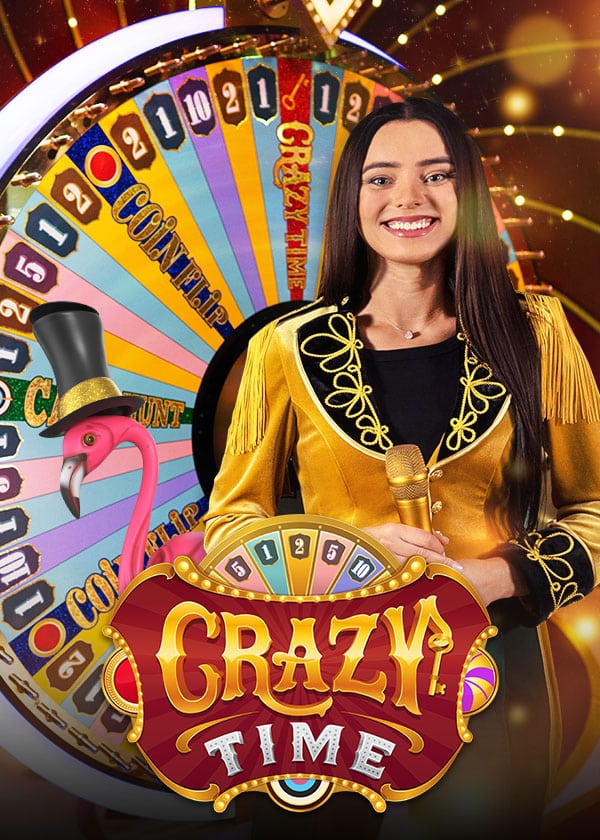Crazy Time live by Evolution at Casino Regina